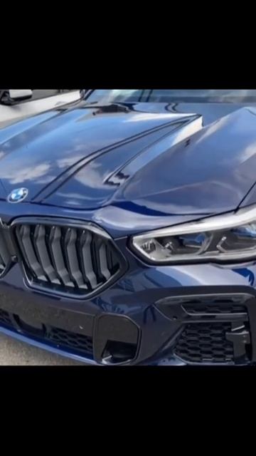 BMW X6 40i Tanzanite Blue 2022 #Shorts