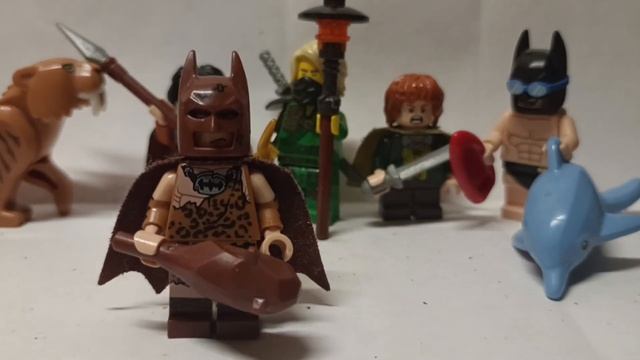 Lego Marvel! Человек - Супергерой Ка-Зар и Саблезубый Тигр Забу!
