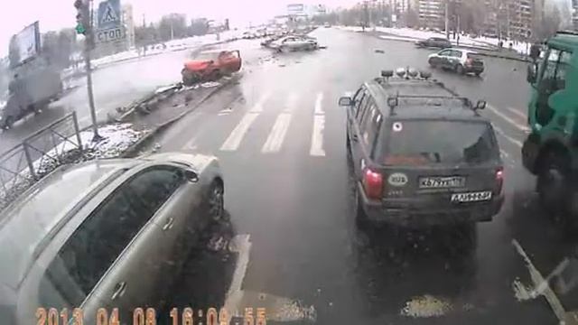Демонтаж столбика .