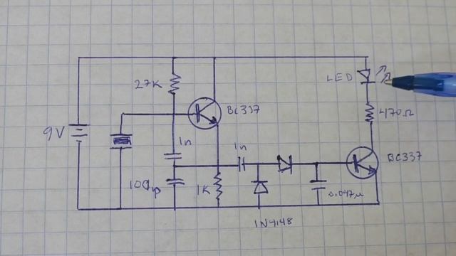 Quartz Crystal Test Circuit