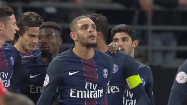 Goal Thiago SILVA (81') / Dijon FCO - Paris Saint-Germain (1-3)/ 2016-17