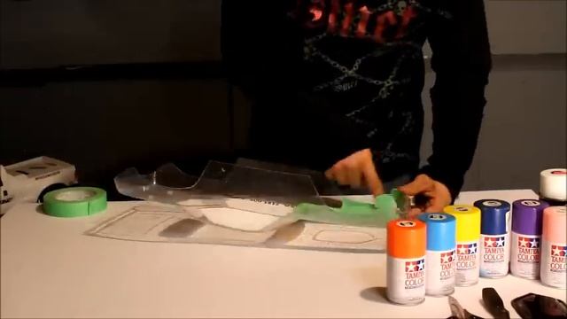 RC MC-  70' Hemi Cuda Lexan Body- (Painting Tutorial)