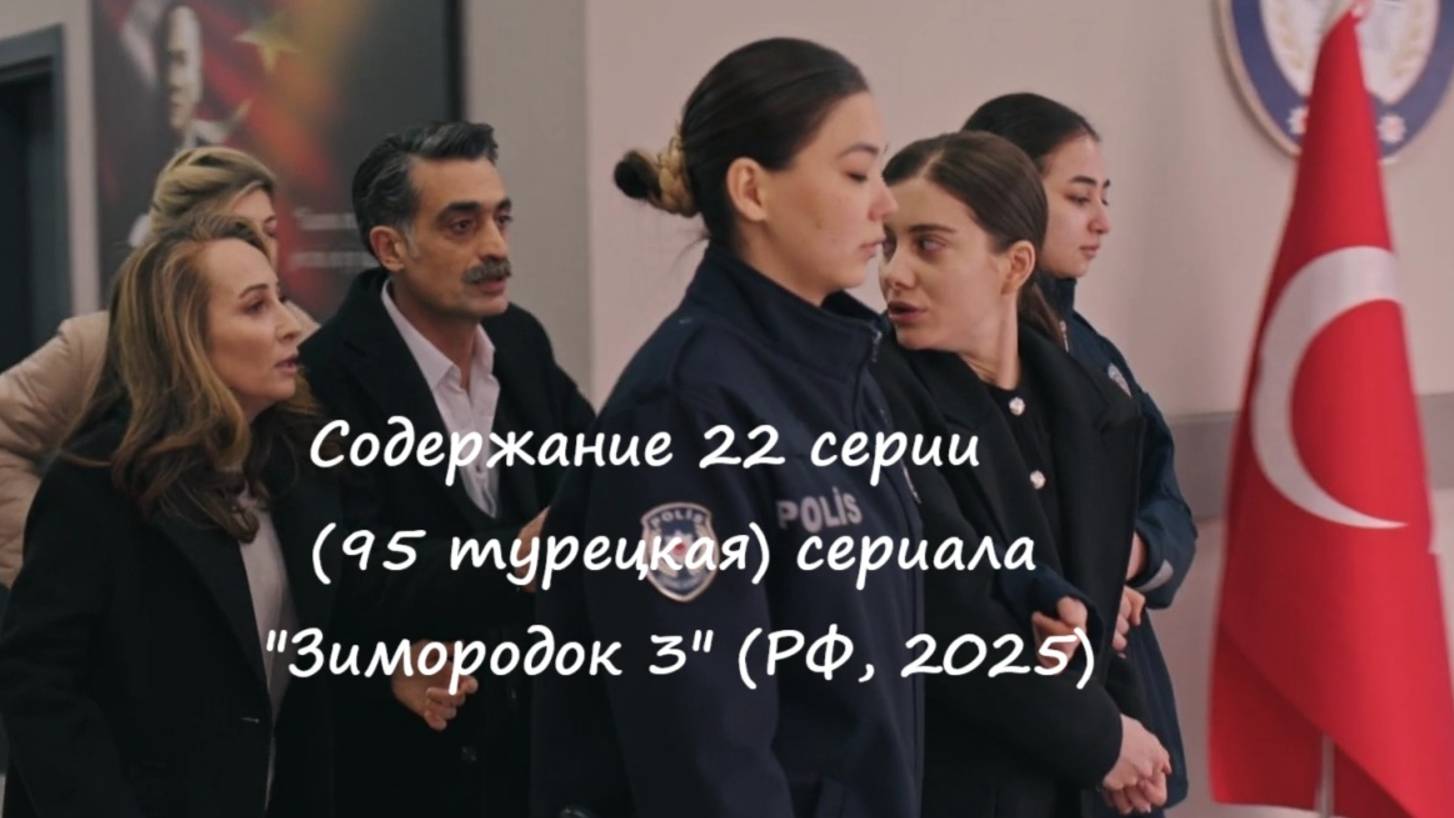 Содержание 22 серии (95 турецкая) третьего сезона сериала "Зимородок" (РФ, 2024 / 2025)