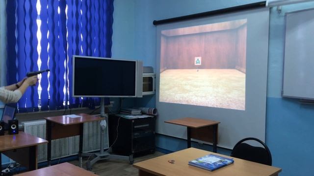 Стрельба из ПМ в электронном тире , #ГимназияTV