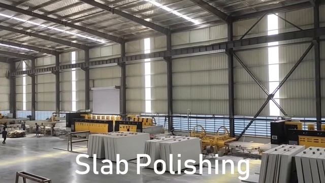 Calacatta White Quartz Slabs Manufacturing Process/Production line - How it's made