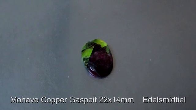 Edelsmidtiel EX 492B Mohave Copper Gaspeit 22x14mm