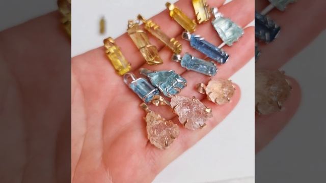 Aquamarine Necklace Heliodor Ring  Morganite Jewelry #aquamarine #heliodor #morganite