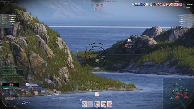 World of Warships Clan Battle (Season 19) “Barracuda” [4-FUN] vs [TIRP]
