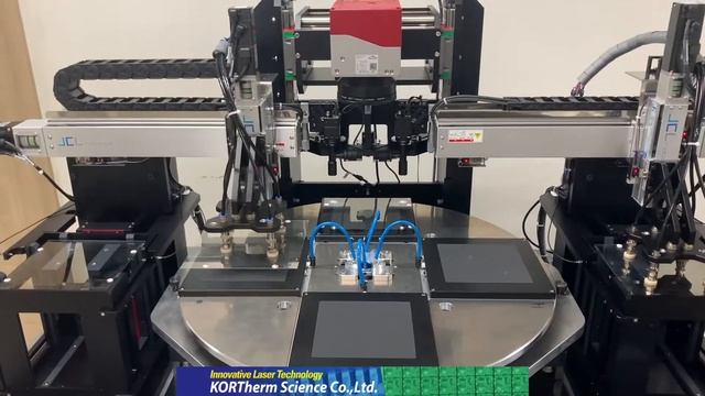 Laser Scribing Machine for Perovskite Solar Cell - Wafer Transfer Unit included