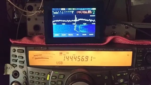 Malachite SDR as universal panadapter via rigctl (Hamlib)