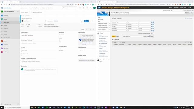 Integrate Azure DevOps with SAP Solution Manager ChaRM