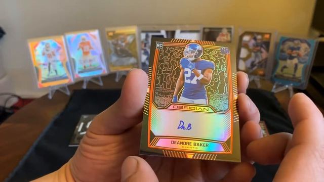2019 Panini Obsidian Box Break & Christmas giveaway