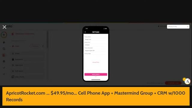 Build a Multi-Vendor Marketplace Cell Phone App on Adalo.com