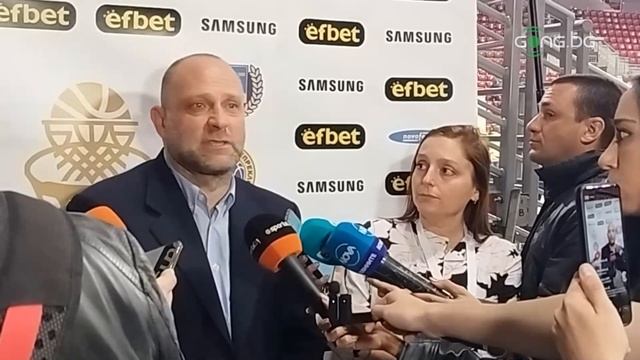 Тити Папазов с емоционално изказване след победата на Левски над ЦСКА във финала за купата по баске