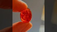 Orange Pink Sapphire, Padparadsha stone #padparadschasapphire #rubyandsapphire #gemstonejewelry