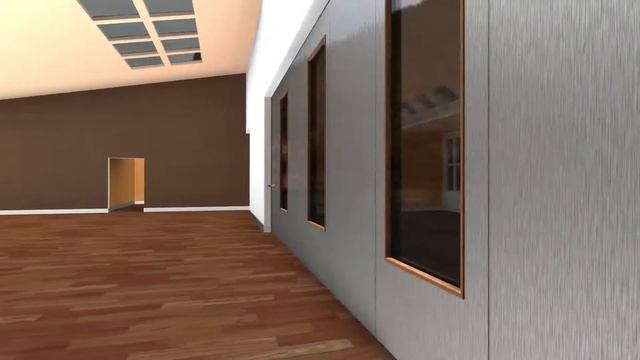 ATTACA mobile walls finishing and technique