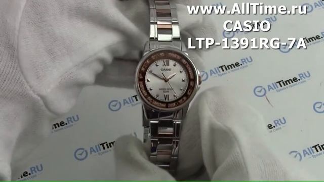 Обзор. Женские наручные часы Casio LTP-1391RG-7A