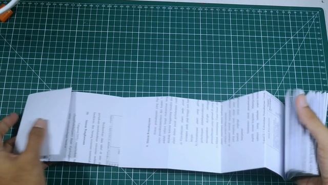 Membuat Buku Catatan Mini dari Makalah Bekas Tanpa dijahit