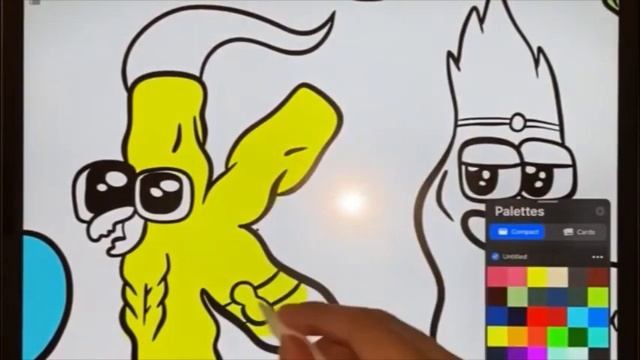Alphabet Lore But They Mix Coloring Pages / Josh Rubin - Black And White [NCS]