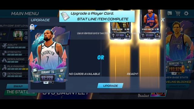 MAXING OUT FREE OBSIDIAN 200K MICHAEL JORDAN AND KEVIN DURANT TO LEVEL 5 AND MENTOR NBA 2K MOBILE..