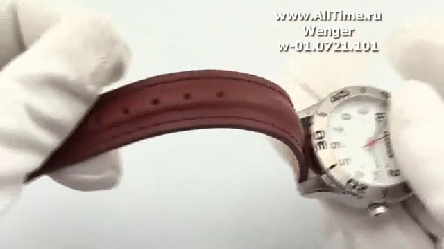Женские наручные швейцарские часы Wenger W-01.0721.101