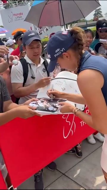 Наталия Гусева на турнире Honda LPGA Thailand