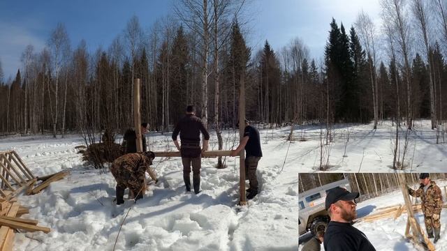 Лесные - как живет егерь в лесу, спасли медведицу, встреча с отшельником
