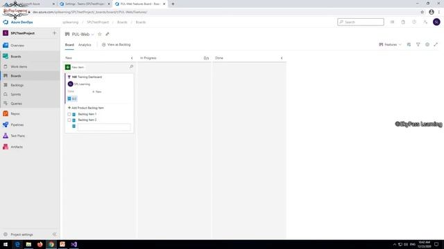 DevOps (Azure) Part-2, Azure DevOps Organization, Work item, managing Team, Areas & Iterations.