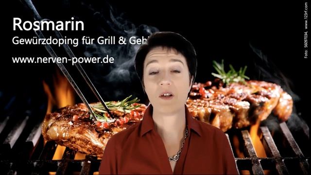 Gewürzdoping Grill Gehirn 1 Rosmarin NervenPower