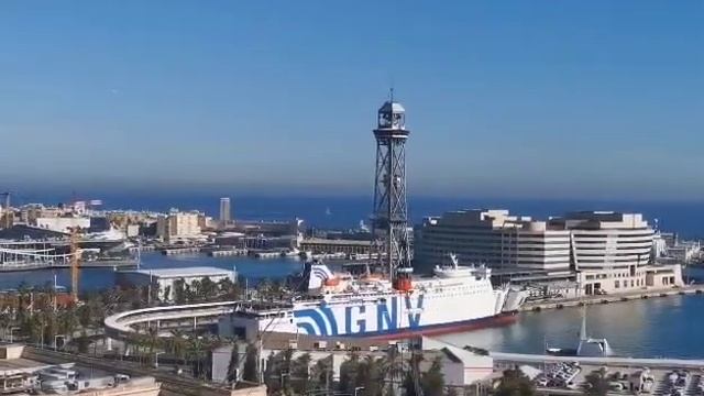 Monday 20/11/23 - Barcelona. Miramar Port Cable Car