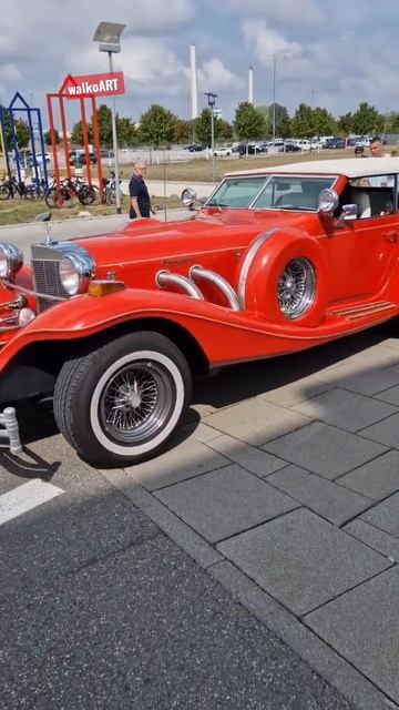 Red Excalibur Phaeton 1984 #shorts