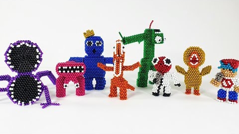 Радужные Друзья ФНФ из Магнитных Шариков