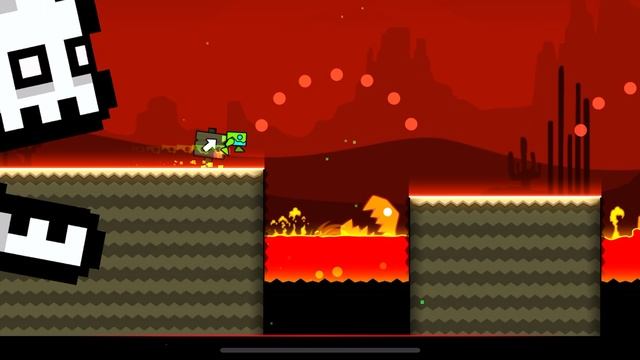Geometry Dash SubZero прошел уровень с первой попытки