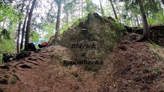 Sokolčí hrad - ruiny hradu nad Černou