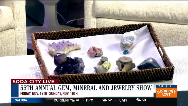 Soda City Live: 55th annual gem, mineral, and jewelry show