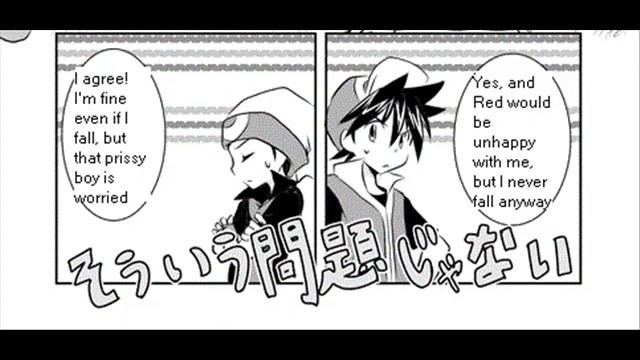 Pokespe: Yellow and Sapphire Doujinshi (English)