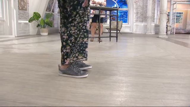 Earth Perforated Leather Lace-up Shoes - Tangor on QVC