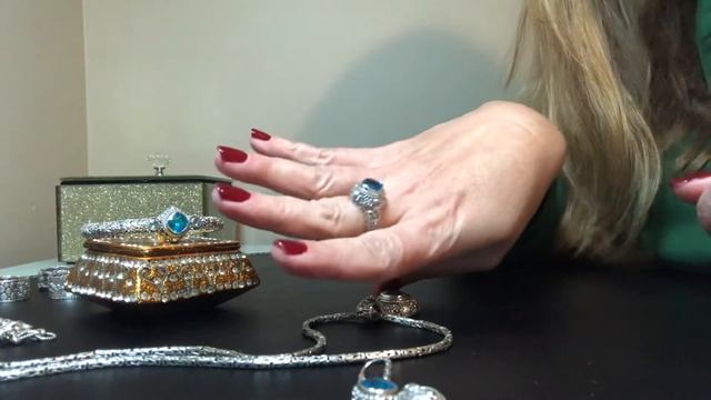 Sarda - Serene Caribbean Quartz Paraiba with Blue Topaz - Unboxing