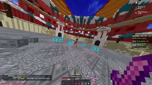 Duello PvP // Duelloda Cin Kesme // Arte ve NT PvP Craftrise Ametist