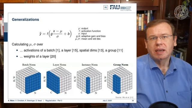 Deep Learning: Regularization - Part 3 (WS 20/21)