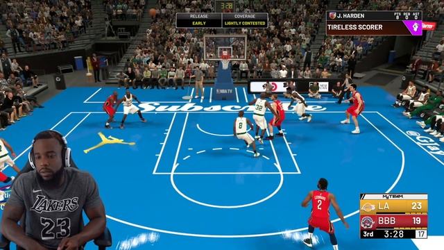 Opal James Harden Breaking 9 Year Old Kids Ankles w/ YAO MING!! NBA 2K19