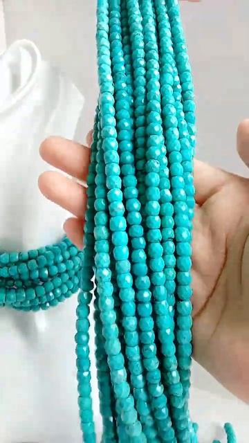 Natural Turquoise Size 6mm Turquoise Beautiful Blue Green Color Fine Quality Turquoise Hexagon