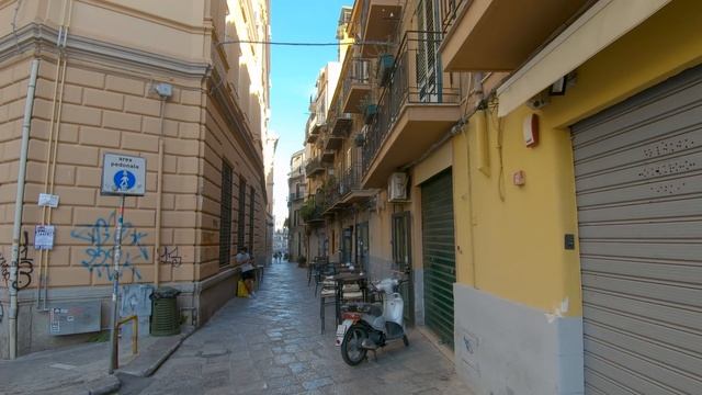Palermo, Sicily Sunday Evening Walk - 4K - June 21st, 2020