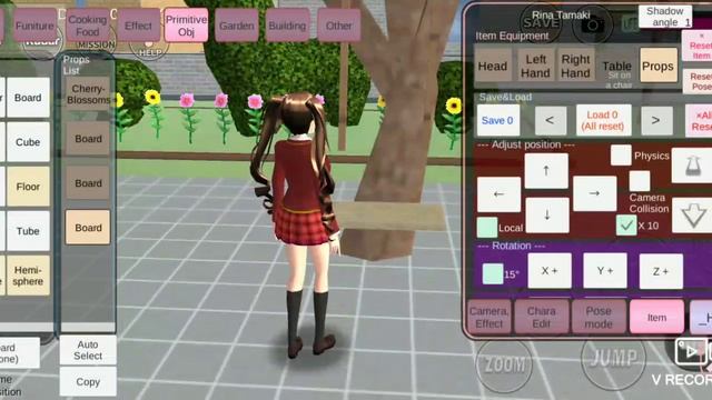 Tutorial membuat ayunan di sakura school simulator