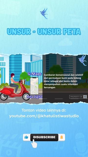 Unsur Unsur Peta  | Geografi kelas 10 - KHATULISTIWA MENGAJAR