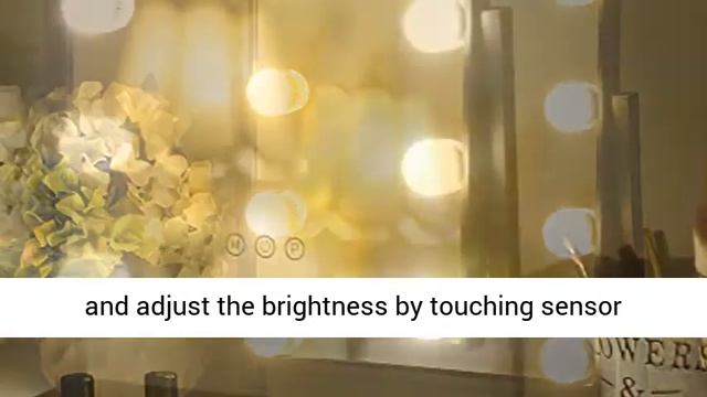 FENCHILIN Lighted Makeup Mirror Hollywood Mirror Vanity Makeup mirror with Light Smart Review