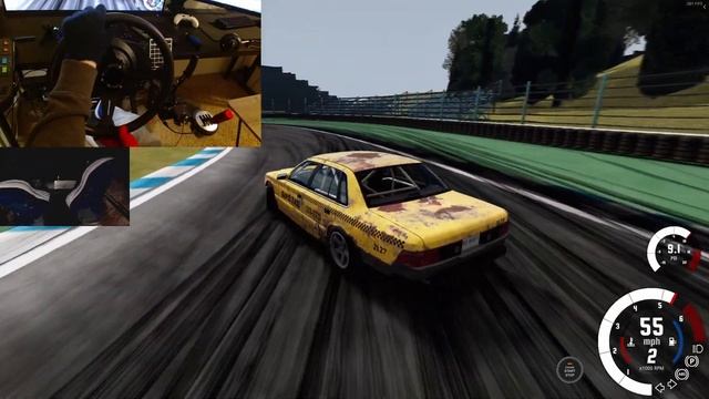 good ol ebisu jump in BEAMNG ON A WHEEL