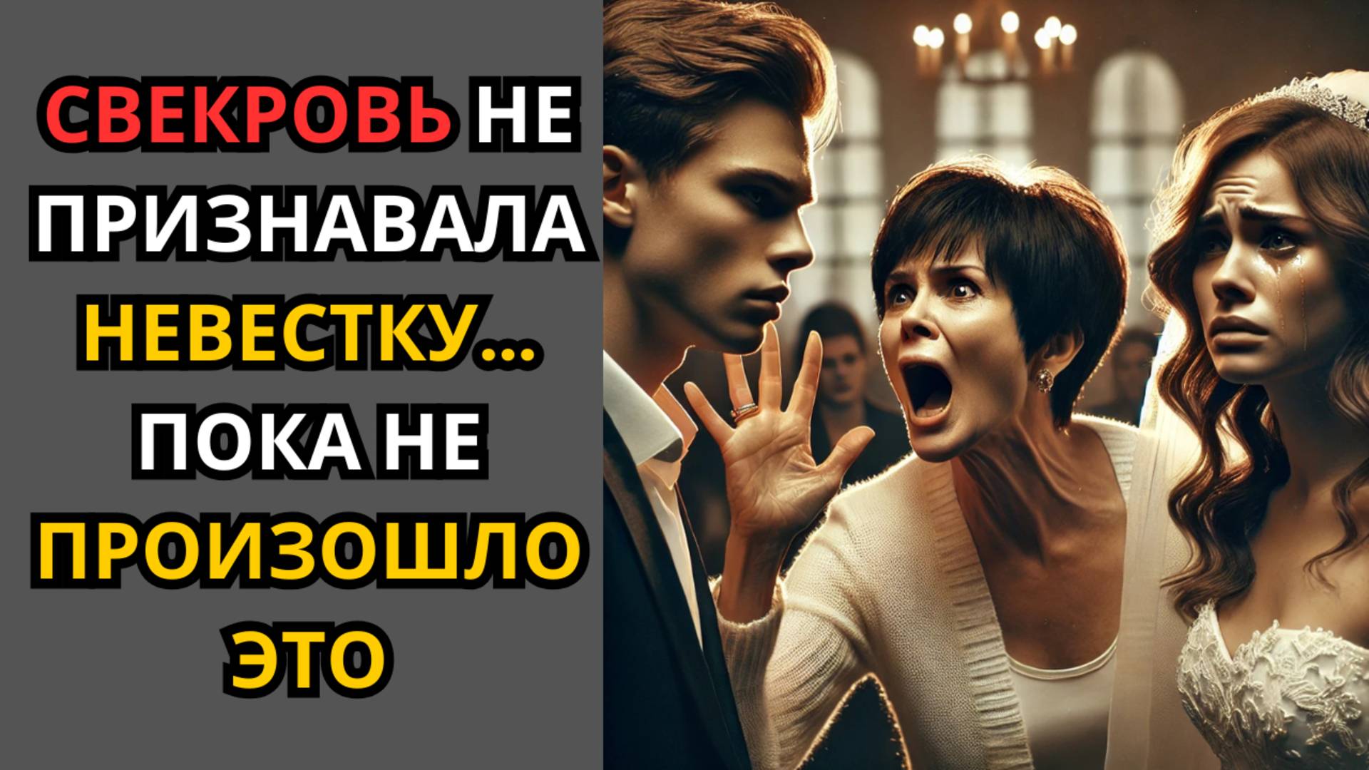 СВЕКРОВЬ не признавала НЕВЕСТКУ… пока не ПРОИЗОШЛО ЭТО