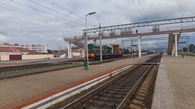 ЧМЭ3-1577 + ДГку-1464 на ст.Жлобин