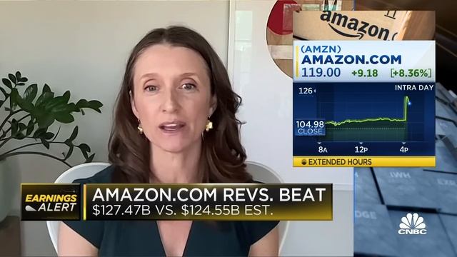 Amazon shares jump as cloud, advertising units drive revenue beat